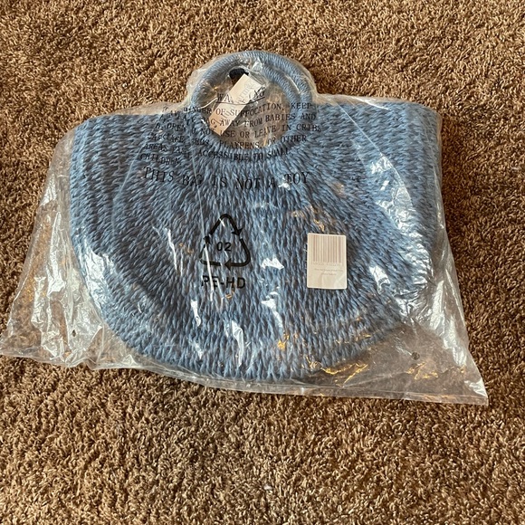 Lulu Dharma Half Moon Woven Tote - Picture 6 of 10